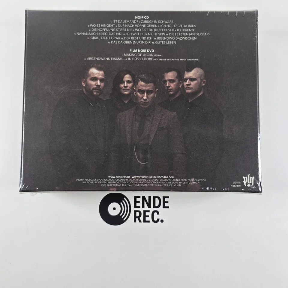 Broilers - Noir Deluxe Fanbox | CD | DVD | Signed | Bandana | Poster | Patch - Bild 2 von 4