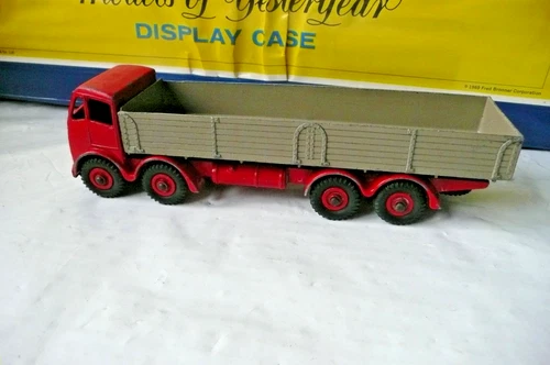 VINTAGE DINKY SUPERTOYS 901 FODEN 8 WHEELED DROPSIDE WAGON (2nd GRILL) 1952-57.