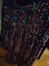Black Sequin party dress