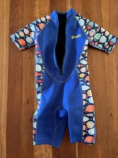 Wetsuit Kids Boy Girl Sz 6 Small Neoprene Diving Children Surf Scuba