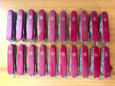 1 Lot of 20 Victorinox Swiss Army Knives 10-Huntsman  10-Super Tinker 91mm  TSA