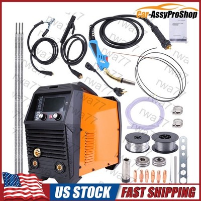 180 Amp MIG Welder 120V 240V Auto Restoration, Dual Pulse Gas Shielded Welding