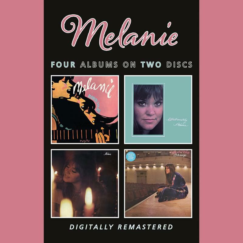 Melanie Born To Be / Melanie / Candles In the Rain / Leftover Wine Double CD NEW