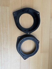 Car Speaker Adapter 13 cm to 9 cm - 2 Pieces (e.g. Fiat Punto 199)