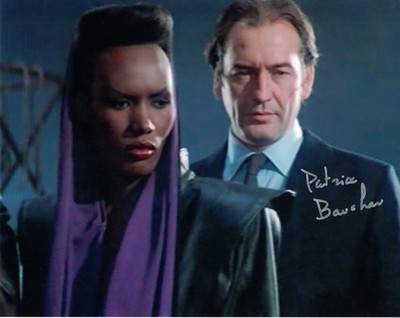 PATRICK BAUCHAU als Scarpine in A View To A Kill - James Bond handsigniert 10 x 8