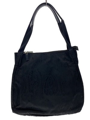 ETRO Tote Bag -- Black Paisley