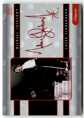 Keepsake Michael Jackson 2025 No. 127 Michael Jackson Laser Signagraph 1/1