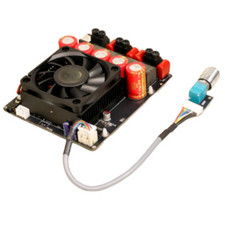 DC dual circuit TPA3255 pure power circuit with adjustable preamp gain