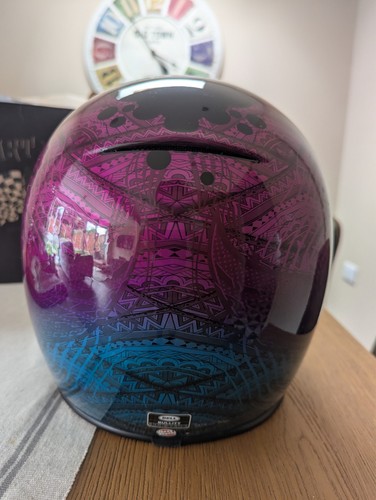 Bell Bullitt SE Hart Luck Gloss Metallic Bubbles - Medium - Limited Edition - Picture 5 of 13