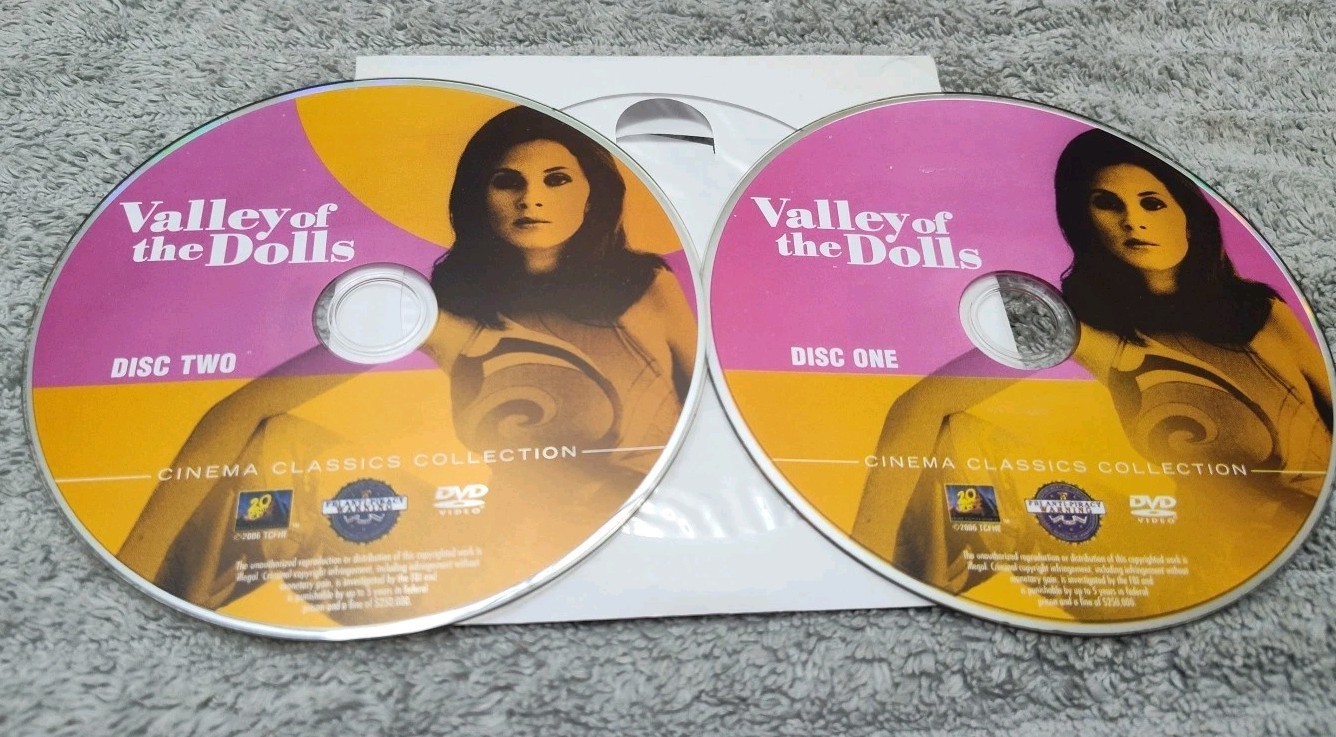 (dvd, 1967) 2 Disc Set Discs Only No Case