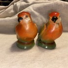 Vintage Luster Germany Bird Salt and Pepper Shakers Cork 5497 Parrot — photo 3