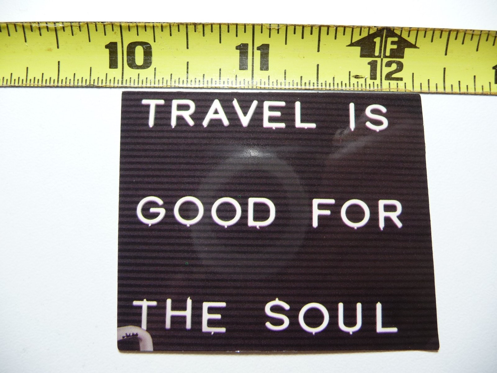Travel Soul Sticker Decal for Scrapbooking & Motivation