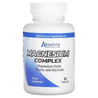 2 X Absolute Nutrition, Magnesium Complex, 60 Capsules