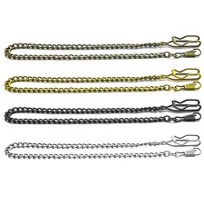 Vintage Bronze Pocket Watch Chain Steampunk Waist Chain UK