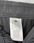 Adidas Women’s Black Tapered Athletic Jogger Pants Ankle Zip Pockets Size Medium