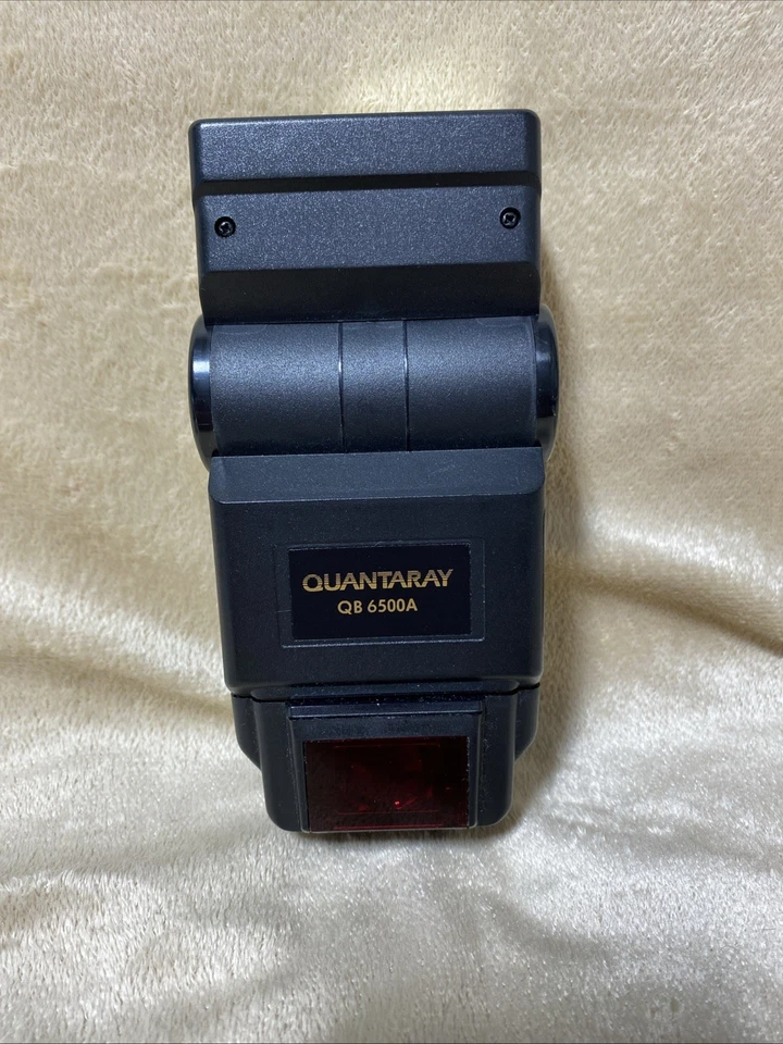 Quantaray QB-6500A Dedicated Thyristor Bounce Automatic Flash Unit & Instruction - Image 3 of 4