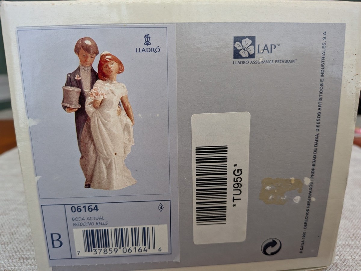 LLADRO リヤドロ Boda actual Wedding bells RETIRED Lladro Figurine