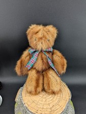 Vintage Handmade Real Fur Teddy Bear 12''