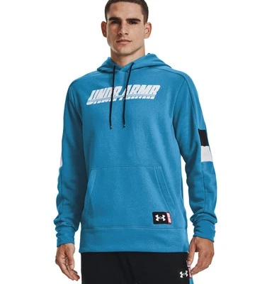 Under Armour UA Baseline Fleece P/O Hoody Blue Sport Kapuzenpullover - Bild 1 von 2