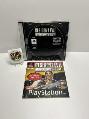 Capcom Resident Evil Director's Cut   PS1 PAL, Deutsche Version Nur Cd Anleitung