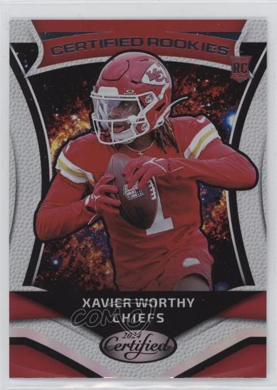 2024 Panini Certified Rookies Xavier Worthy #8 Rookie Card RC
