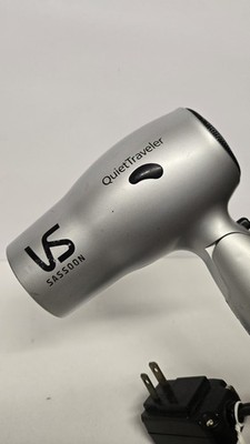 VIDAL SASSOON QUIET STYLER Hair DRYER VS-750 Rare & Hard To Find