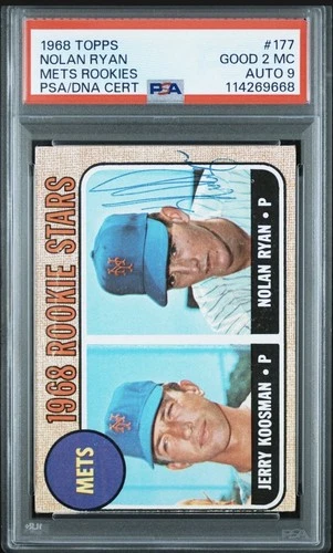 1968 Topps - 1968 Rookie Stars Nolan Ryan, Jerry Koosman #177 (RC)