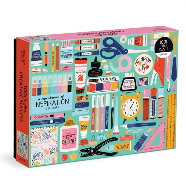Tools for Creative Success 1000 Piece Puzzle by Galison (Jigsaw) - Image 3