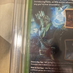 Fable (2004) Xbox Factory Sealed Graded Video Game WATA Grade 8.5 A+
