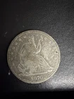1876 Seated Liberty Half Dollar 50C Silver Circulated US Coin Uncertified