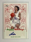 2023 Leaf Holiday Auto Jalen Wilson #BA-JW2 Brooklyn Nets
