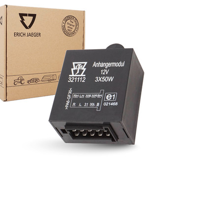 ERICH JAEGER 321112 Anhänger Steuergerät Trailer Modul 12V ECU Neu