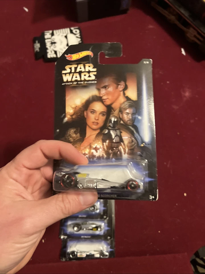 Hot Wheels 2014 Star Wars Walmart Exclusive Complete Set Of 8 NIP - Image 3 of 4