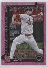 2025 Topps Update Pink Holo Foil Steven Matz #US35 05l1