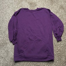Women  s purple sweatshirt