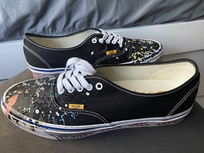 Vans Authentic Reissue 44 Gallery Dept Canvas Paint Mens Size 13