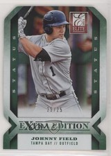 2013 Panini Elite Extra Edition Status Emerald Die-Cut 25/25 Johnny Field 0b5
