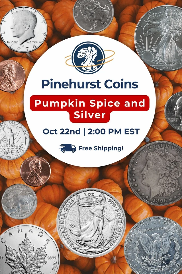 🎃 Pumpkin Spice & Silver LIVE! 🪙