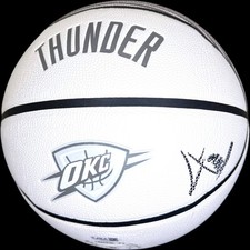JARED MCCAIN SIGNED AUTOGRAPHED OKLAHOMA CITY THUNDER BASKETBALL OKC JSA