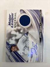 George Springer 2023 Topps Major League Materials Patch Auto /50 #MLMA-GS