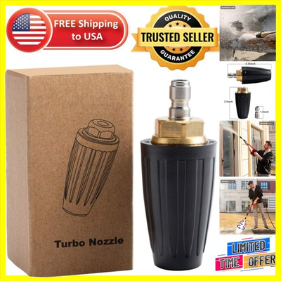 #ad #ad Professional Grade Pressure Washer Turbo Nozzle with Quick Connect 4000 PSI $25.99