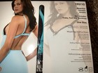 The Luxe Collection heartful teddy, thong, & stockings set, blue/black, One Size — photo 6