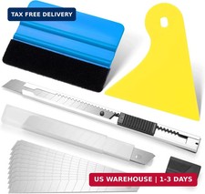 13pcs Window Tint Kit Felt Squeegee For Vinyl Window Tint Tools 4 Felt Edge 13pcs Window Tint Kit Felt Squeegee For Vinyl Window Tint Tools 4 Felt Edge