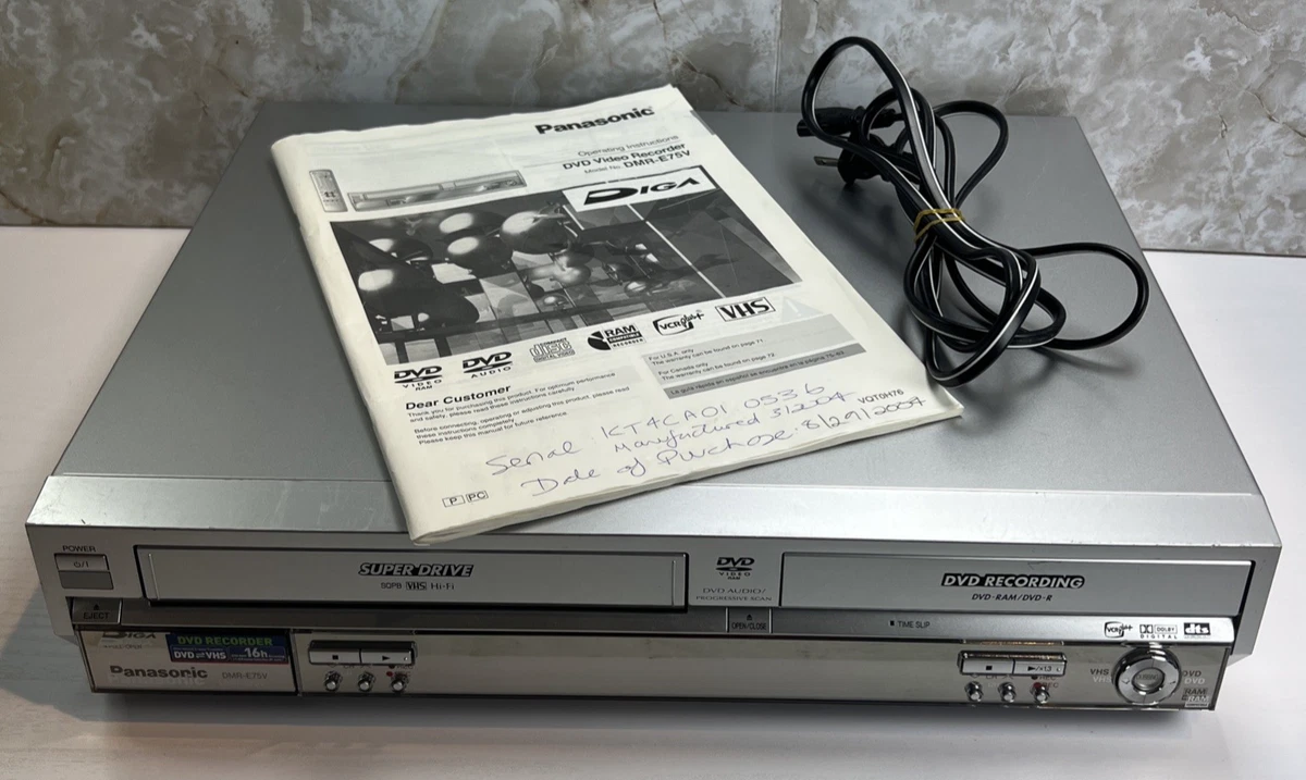 25+ Panasonic DVR/Hard Drive Recorder DVD & Blu-ray Players for