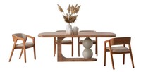 Moderner Essstuhl Aus Holz Mit Polsterung Und Stilvollem Design LuxuriöSe MöBel