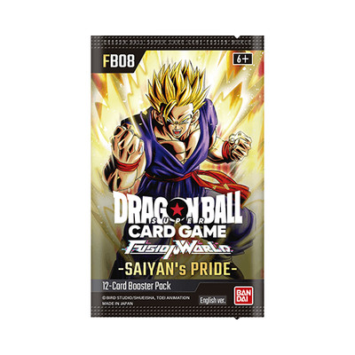 Dragon Ball Super Fusion World Saiyan's Pride Booster Pack [FB08