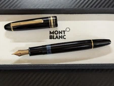 Montblanc Fountain Pen Meisterstück 146 14K Monotone Gold Nib M Medium