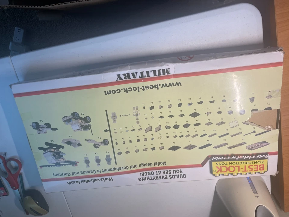 Juego de construcción Best Lock Construction Ejército de Estados Unidos 225 piezas. Difícil de encontrar Foto 2 de 4