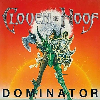 CLOVEN HOOF - DOMINATOR FIRE SPLATTER VINYL - Vinyl Record - K72z