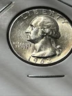 1963 Washington Quarter 90% Silver - UNC -FREE SHIPPING